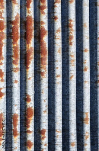 Photo: corrugated iron corrugated iron