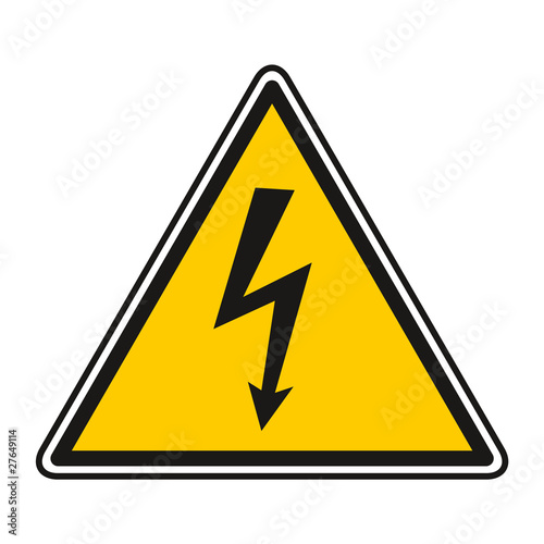 Vecteur : Panneau Signalisation Jaune Danger Sécurité Panneau Signalisation Jaune Danger Sécurité