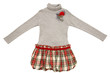 gray sweater or dress. gray sweater or dress.
