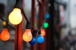 Festive lightbulbs