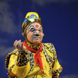 Chinese opera actor perform face off Chinese opera actor perform face off