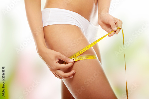 Foto: Closeup photo of a Caucasian woman's leg. Closeup photo of a Caucasian woman's leg.