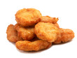 Fried chicken pieces