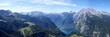 Panorama vom Jenner auf den Koenigssee