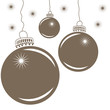 Vektor: Christbaumkugeln Weihnachtsmotiv Christbaumkugeln Weihnachtsmotiv