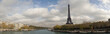 Panorama Paris, tour Eiffel/Seine