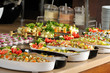 Catering food at a wedding party - RESTAURANT series.