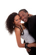 jeune couple noir