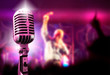fondo de musica con microfono y concierto fondo de musica con microfono y concierto