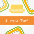 Vector greeting card