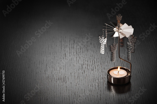 Photo: Rotating Angels Carousel - Christmas candle decoration Rotating Angels Carousel - Christmas candle decoration