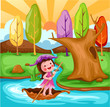 little fairy sailing boat