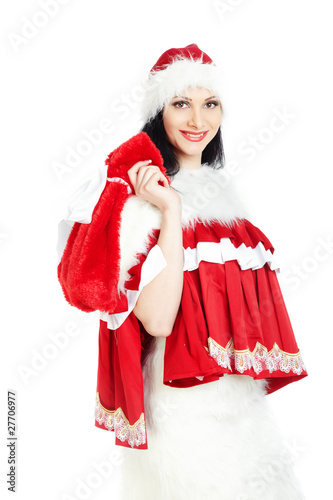 Photo: Santa with gift bag Santa with gift bag