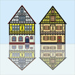 Fachwerkhaus freigestellt