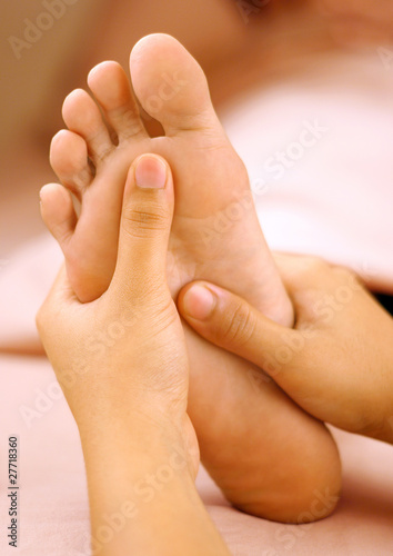 Spa foot massage