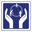 Circle of life sign vector Circle of life sign vector