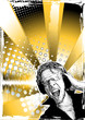 dj golden poster