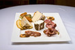 Meat and cheese sampler plate Meat and cheese sampler plate