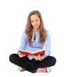 Foto: Mädchen liest ein Buch Mädchen liest ein Buch