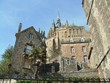 le mont saint michel vu des ruelles le mont saint michel vu des ruelles