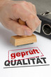 Qualität geprüft