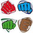 MARTIAL ARTS SIMBOL, LOGO SET.Vector