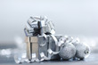 silver christmas gift