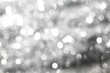 silver bokeh background