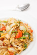 Chinese style fry noodle with vegetables Chinese style fry noodle with vegetables