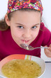 Suppe schlürfen