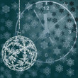 Balls for a decoration. Christmas. Vector.