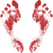 Red feet