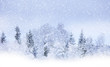 Snowing