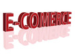 e-comerce 3d text