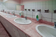 sinks in a public toilet