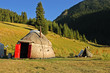 Kyrgyz national nomad's tent - yurt Kyrgyz national nomad's tent - yurt