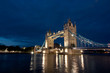 Tower Bridge de noche (London). Tower Bridge de noche (London).
