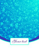 blue lace background