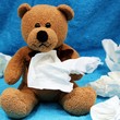 Teddy hat Schnupfen