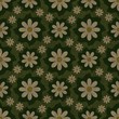 Floral abstract seamless pattern
