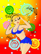 dancing girl
