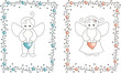 baby arrival card