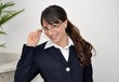 Junge Frau und Brille