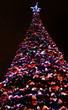 Christmas tree in city centre