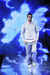 male model on fashion show