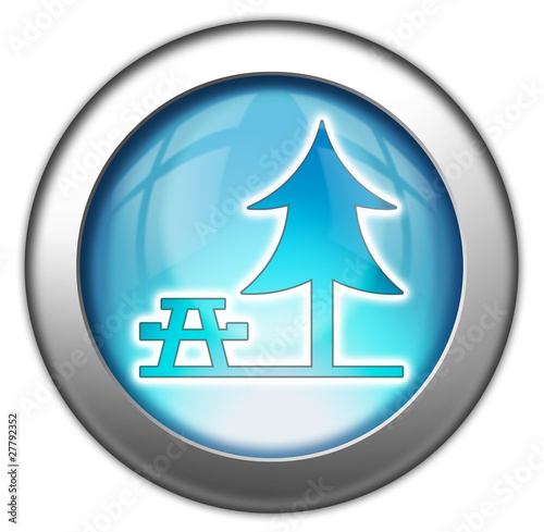 Illustration: Glossy 3D effect button "Picnic Area" Glossy 3D effect button "Picnic Area"