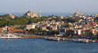 Hagia Sofia and Blue Mosque from Galata Tower