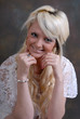 Smiling young blond
