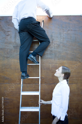 Photo : Climbing career ladders Climbing career ladders