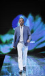 male model on fashion show